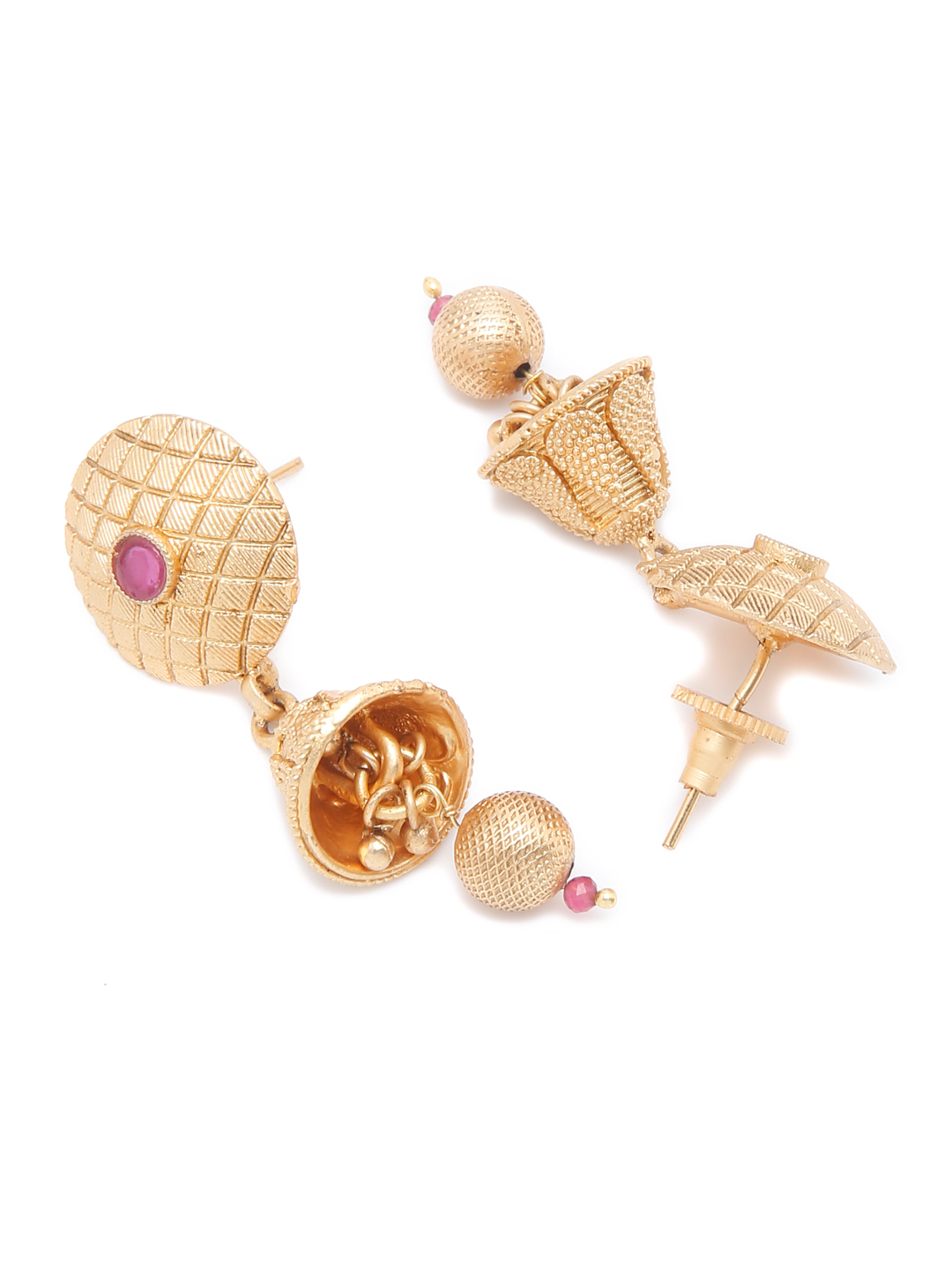 YouBella Jewellery Celebrity Inspired Gold Plated Necklace Jewellery Set for Girls and Women